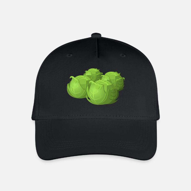 salade - Casquette de baseball bio Enfant - noir