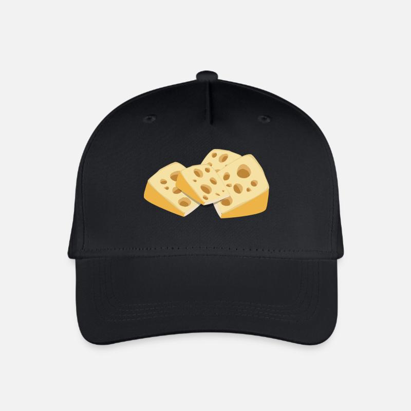 fromage suisse - Casquette de baseball bio Enfant - noir