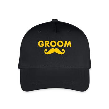 Groom - Casquette de baseball bio Enfant - noir - Devant