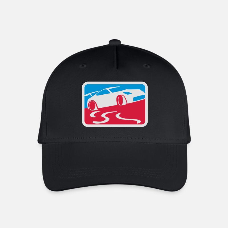 Drift_League - Organic Kids’ Baseball Cap - black