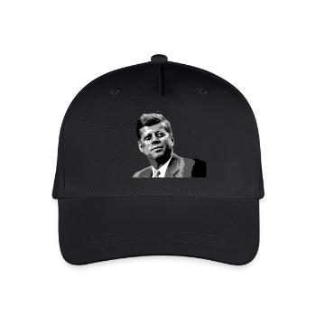 jfk - Casquette de baseball bio Enfant - noir - Devant