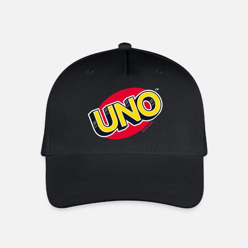 UNO Logo Classique - Casquette de baseball bio Enfant - noir