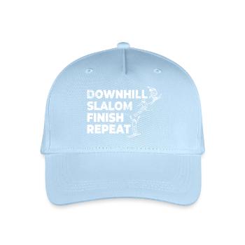 Ski alpin - Casquette de baseball bio Enfant - bleu clair - Devant