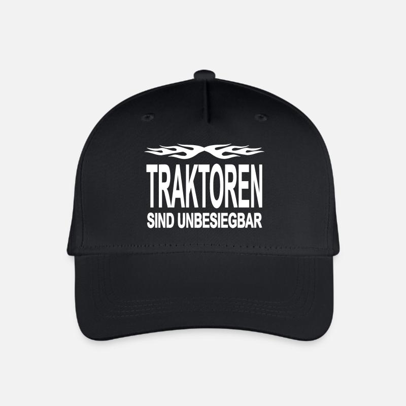 Traktor - Kinder Bio Basecap - Schwarz
