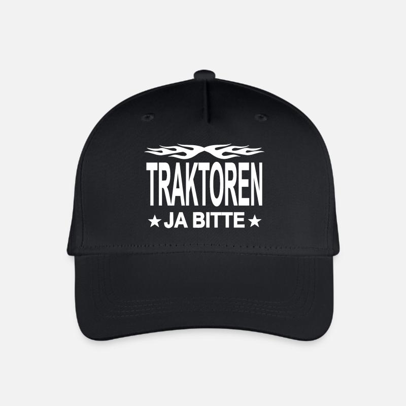 Traktor - Kinder Bio Basecap - Schwarz