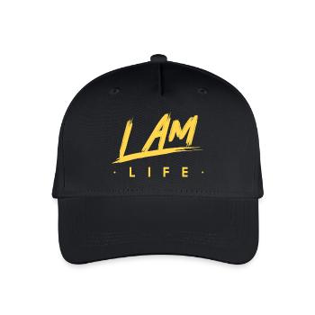 I am life zen motivation - Casquette de baseball bio Enfant - noir - Devant