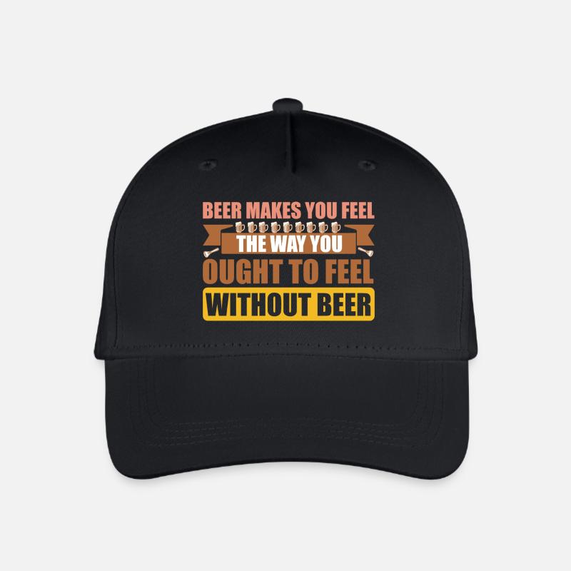 Beer Feelings - Kinder Bio Basecap - Schwarz
