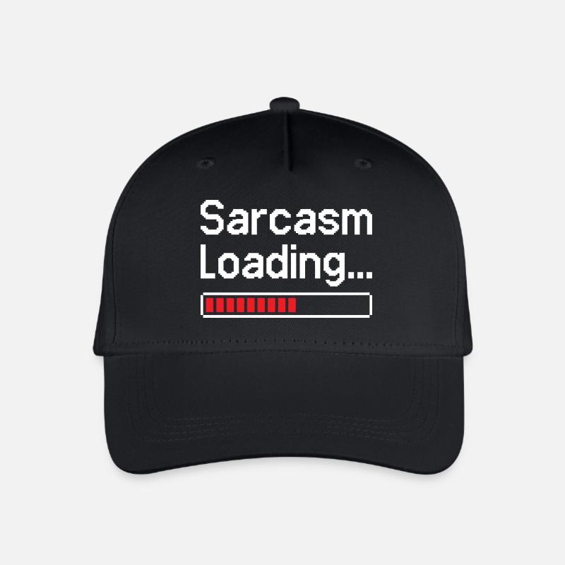 Statut de chargement du sarcasme - Casquette de baseball bio Enfant - noir