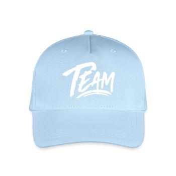 Équipe - Casquette de baseball bio Enfant - bleu clair - Devant