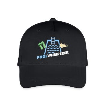 Lifeguards Love Lifeguard Swimmers - Organic Kids’ Baseball Cap - black - Front