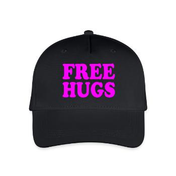 Free hugs - Organic Kids’ Baseball Cap - black - Front