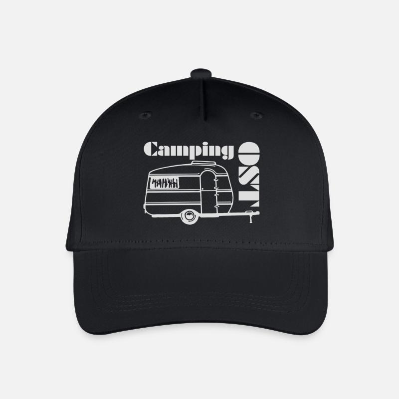Qek Junior DDR Wohnwagen - Kinder Bio Basecap - Schwarz