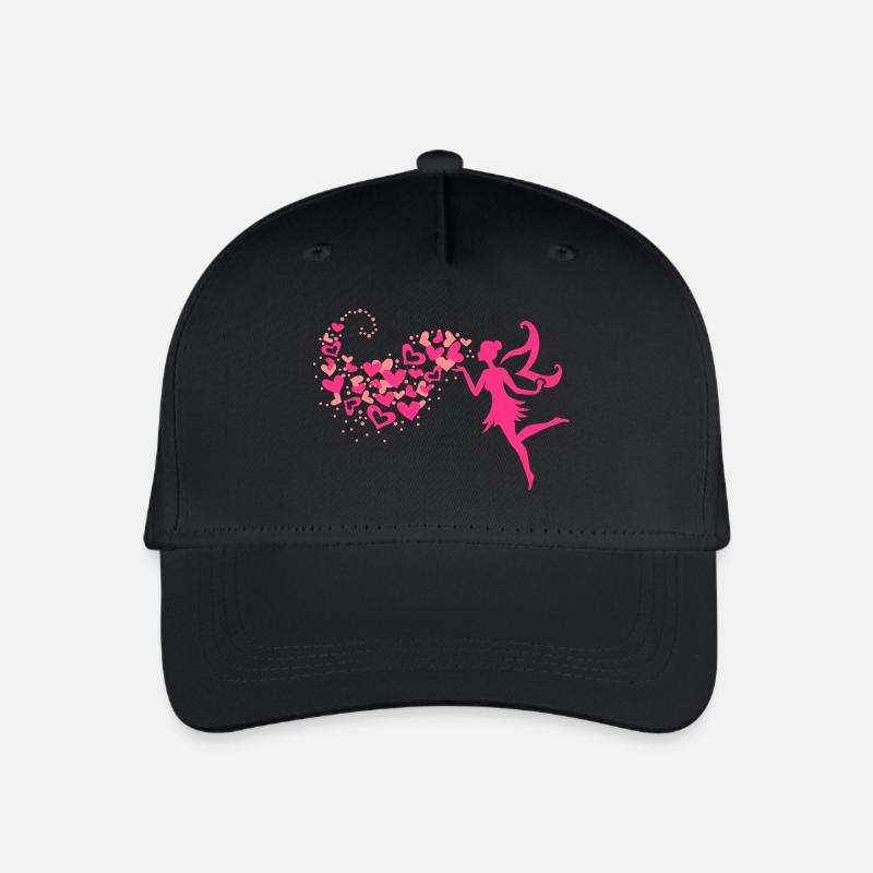 Love Fee - Kinder Bio Basecap - Schwarz