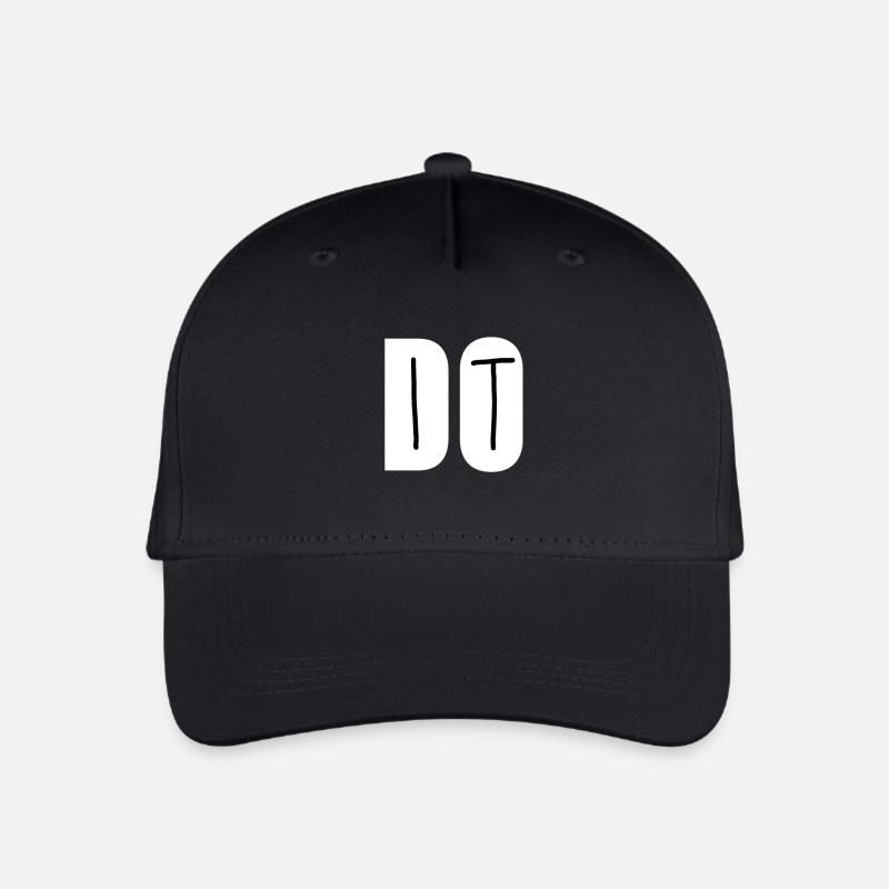 DO IT - Kinder Bio Basecap - Schwarz