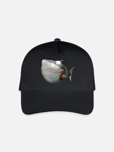 SharkMops - Casquette de baseball bio Enfant - noir