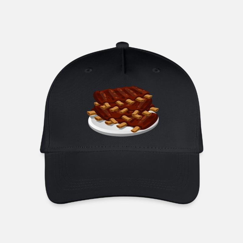 nervures de rechange - Casquette de baseball bio Enfant - noir