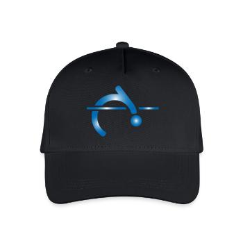 high jump - Organic Kids’ Baseball Cap - black - Front