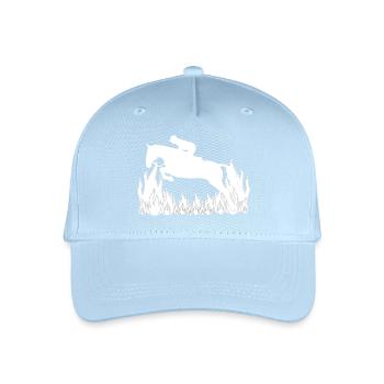 Horse - Organic Kids’ Baseball Cap - light blue - Front