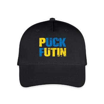 puck futin - Kinder Bio Basecap - Schwarz - Vorne