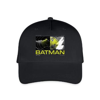 The Flash Und Batman Zukunft Und Vergangenheit - Kinder Bio Basecap - Schwarz - Vorne