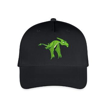 Flying Dinosaur - Organic Kids’ Baseball Cap - black - Front
