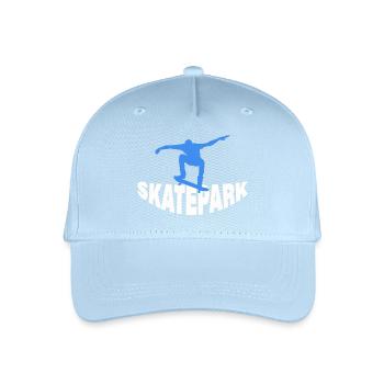 SKATEPARK - Casquette de baseball bio Enfant - bleu clair - Devant