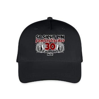 30. Geburtstag Lustiger Spruch fantastisch - Kinder Bio Basecap - Schwarz - Vorne