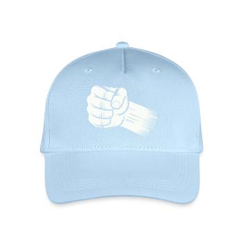 næve - Økologisk basecap til børn - lyseblå - Foran