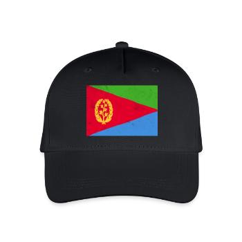 Eritrean Flag – African Identity - Organic Kids’ Baseball Cap - black - Front