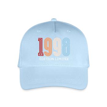 1998 Limited Edition Vintage - Organic Kids’ Baseball Cap - light blue - Front