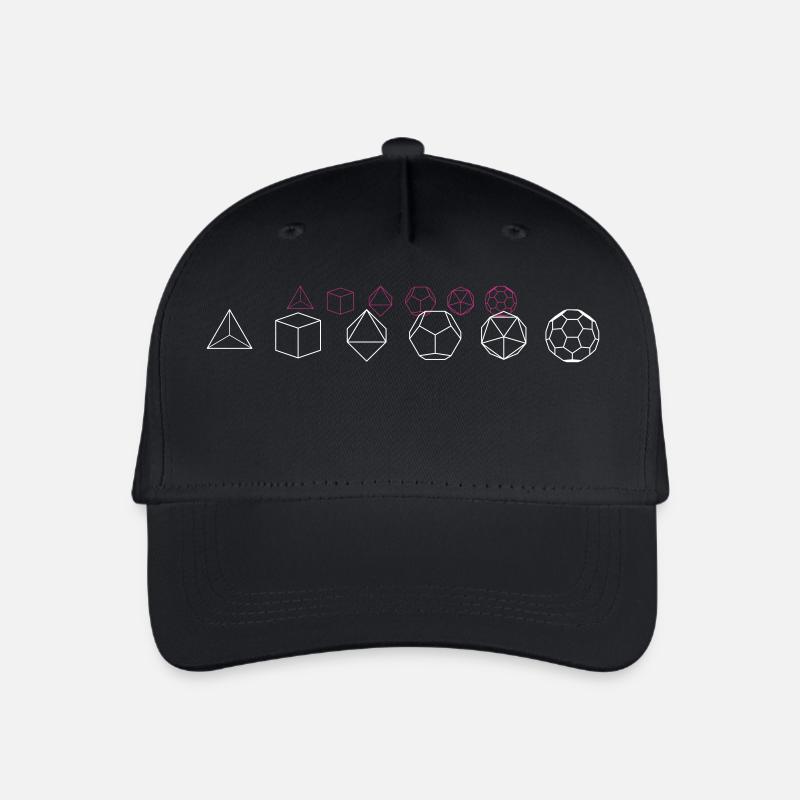 platonic bodies with fuller - Kinder Bio Basecap - Schwarz