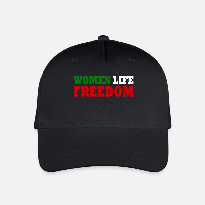 Women life freedom - Kinder Bio Basecap - Schwarz