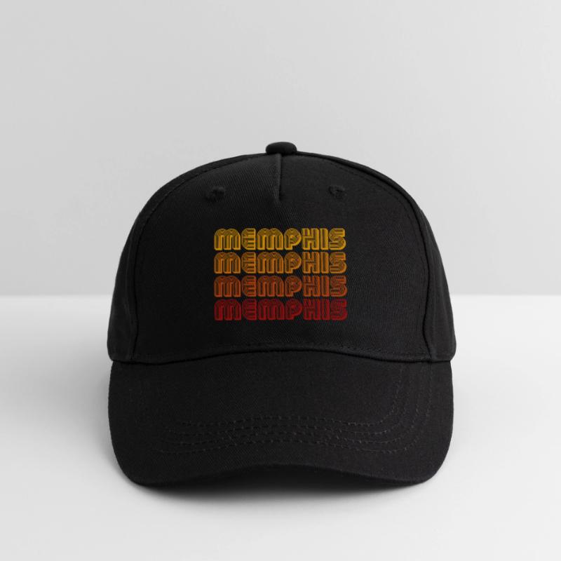 Memphis Gradient Block Pattern Kinder Bio Basecap