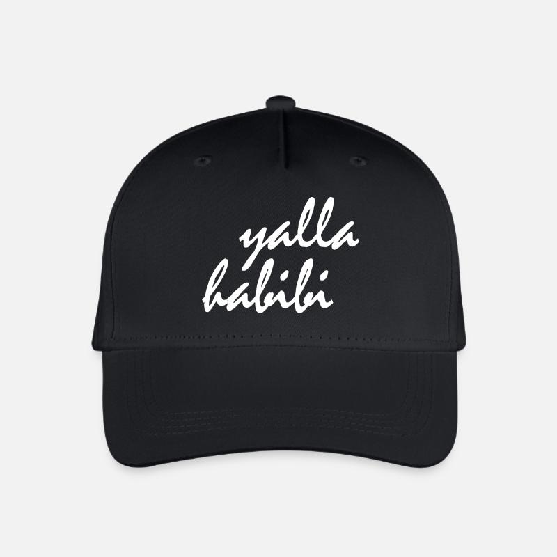 Yalla habibi - Kinder Bio Basecap - Schwarz