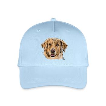 Golden Retrievers - Organic Kids’ Baseball Cap - light blue - Front