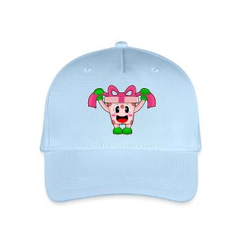 Christmas package - Organic Kids’ Baseball Cap - light blue - Front