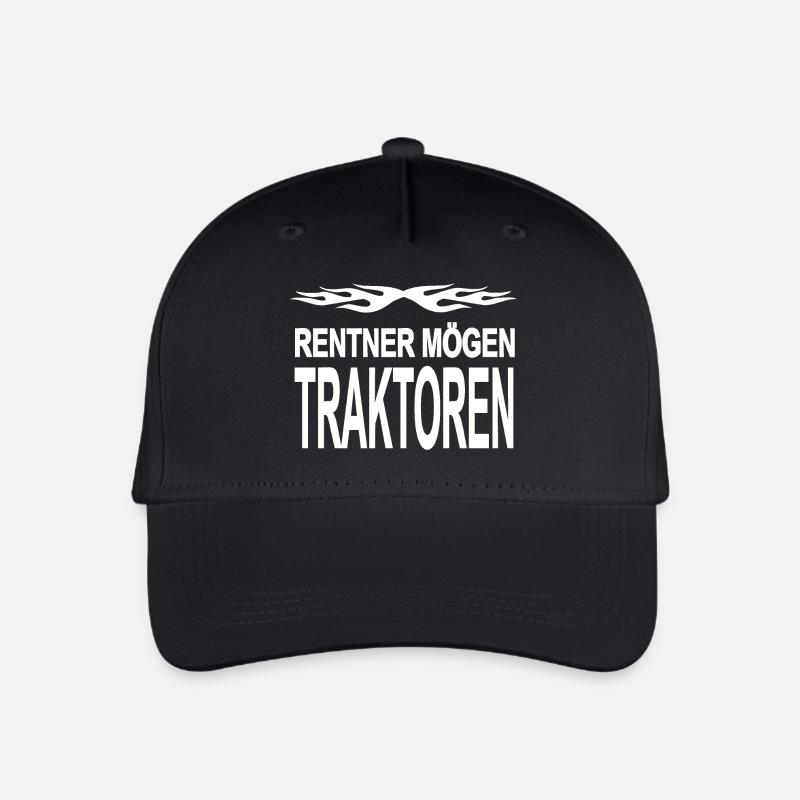 Traktor - Kinder Bio Basecap - Schwarz
