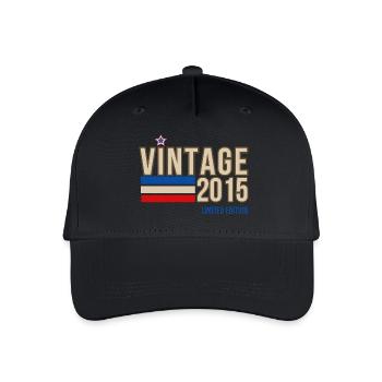 Vintage 2015 limited edition - Casquette de baseball bio Enfant - noir - Devant