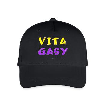 MDG Vita Gasy 01 - Casquette de baseball bio Enfant - noir - Devant