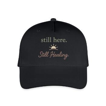 Mental health awareness, - Organic Kids’ Baseball Cap - black - Front