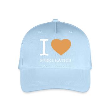 I love Spekulatius - Kinder Bio Basecap - Hellblau - Vorne