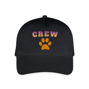 Crew Dog - Kinder Bio Basecap - Schwarz - Vorne