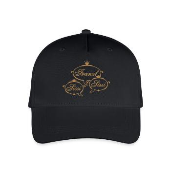Pancake - Organic Kids’ Baseball Cap - black - Front