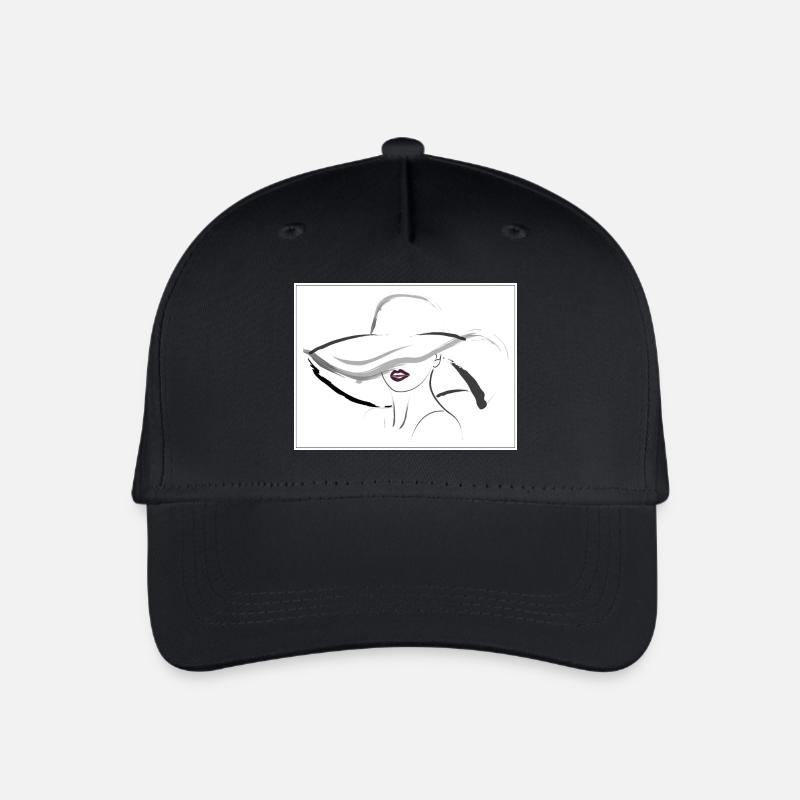 Hut Dame - Kinder Bio Basecap - Schwarz