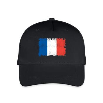 France flag, France, France flag - Organic Kids’ Baseball Cap - black - Front