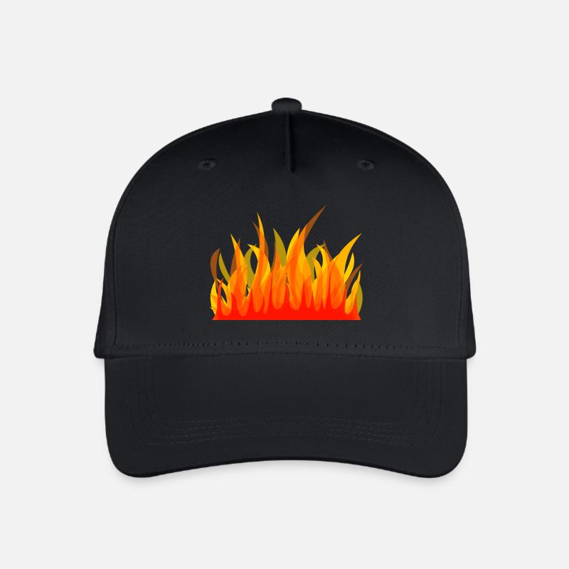 Fire department 1 - Kinder Bio Basecap - Schwarz