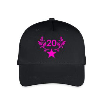 Birthday - Organic Kids’ Baseball Cap - black - Front