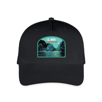 El Nido, Palawan, Philippinen, erstaunliche Klippen - Kinder Bio Basecap - Schwarz - Vorne