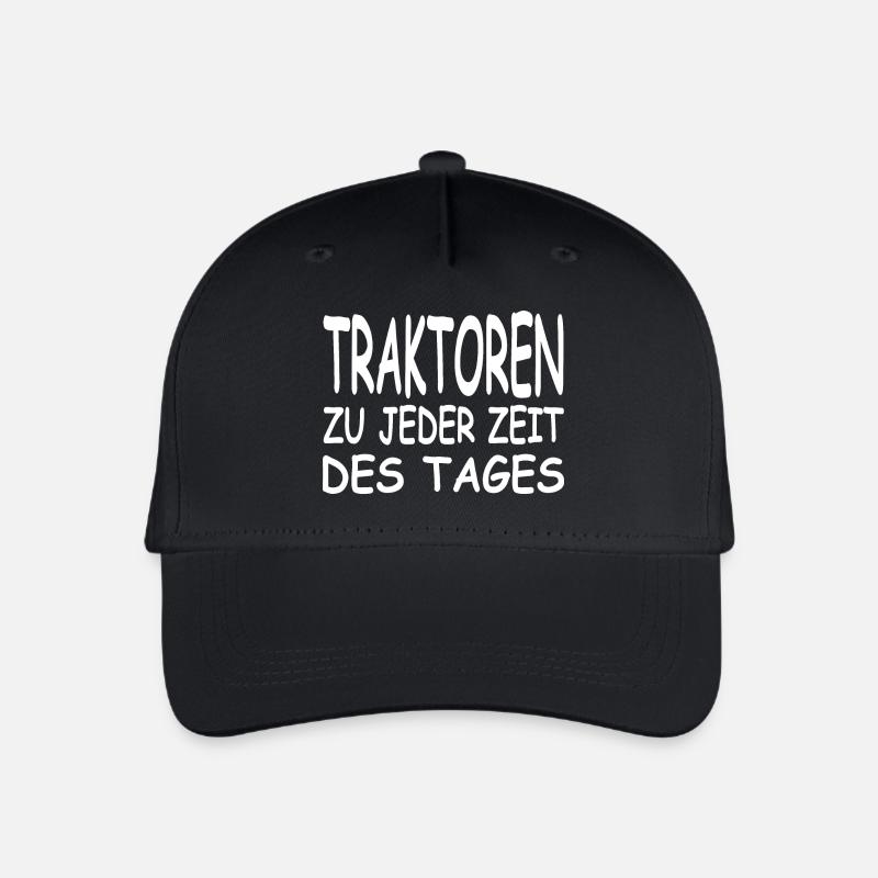 Traktor - Kinder Bio Basecap - Schwarz