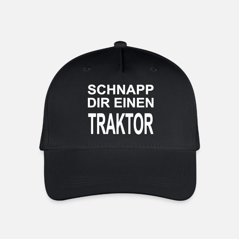 Traktor - Kinder Bio Basecap - Schwarz